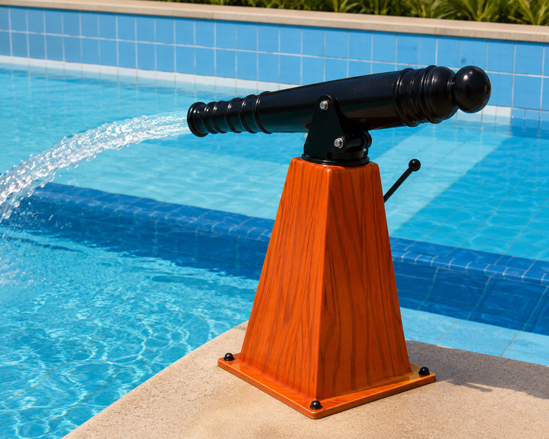 cannon de agua giratorio Hongo decorativo acuático